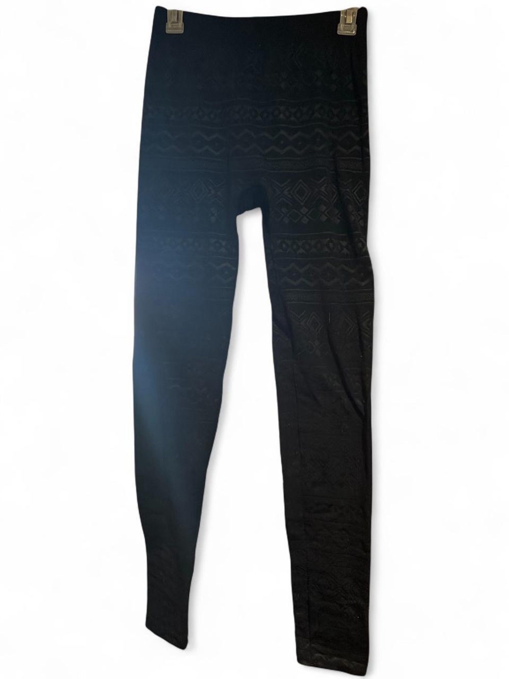 Pink Republic Black Patterned Stretch Joggers